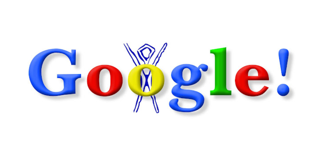 The first-ever Google Doodle w